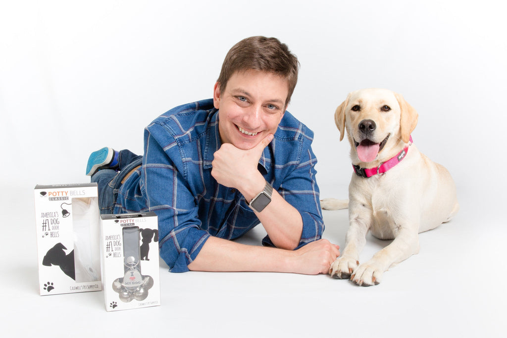 Zak George Demonstrates How to Use a Dog Doorbell with Potty Bells